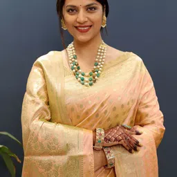 royal rajgharana saree Royal Rajgharana Woven Design Zari Pure Silk Banarasi Sarees-picture-48