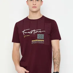 Duke Men Typography Printed Round Neck Cotton T-shirt-image-46