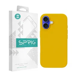 SPRIG Solid Printed iPhone 16 Back Case Mobile Accessories-10