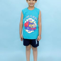 CHANDRIKA Kids-Boys Green Clothing Set-image-37