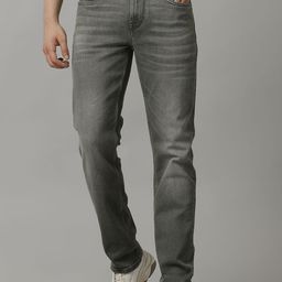 Voi Jeans Men Slim Fit Low Distress Heavy Fade Stretchable Jeans-image-58