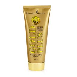 Shahnaz Husain 24 Carat Gold Plus Beautifying Mask - 100 g-11