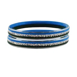 Vidhya Kangan Multi-Coloured Stainless Steel Bangles-39