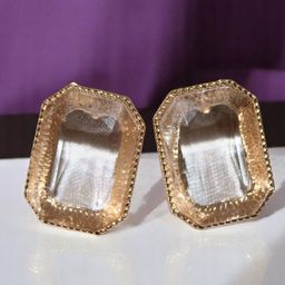 Jolly Faces Artificial Stoned Studded Geometric Shaped Studs-49