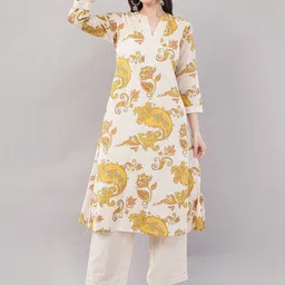 Nakhrelee Women Paisley Printed Regular Kurta Set-picture-31
