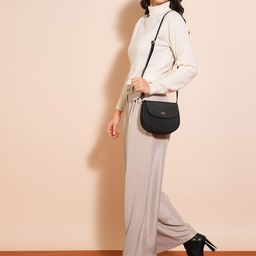 Globus Women Textured Structured Sling Bag-image-6