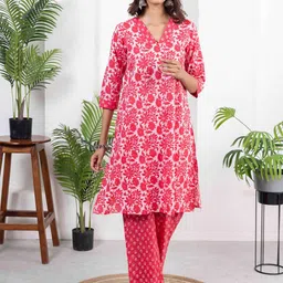 INAAYA JAIPUR Women Red Co-Ords-picture-26