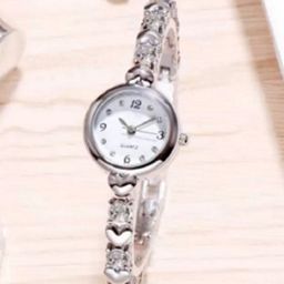 Miss Perfect Unisex Embellished Dial Analogue Watch with Bracelet LJ504-picture-45