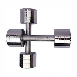 HackerX Set Of 2 Fixed Weight Dumbbell - 5Kg Each image 1