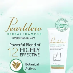 Pearldew Set Of 2 Herbal Shampoo With Amla & Neem - 200 ml Each image 3