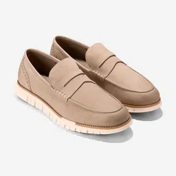 Cole Haan Men ZEROGRAND REMASTERED PENNY Beige Loafers-image-19