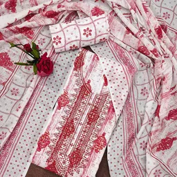 SHADOW & SAINING Printed Unstitched Dress Material-image-70