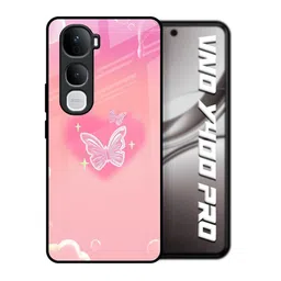 QRIOH Fluttering Bliss Glass Case for Vivo Y400 Pro 5G-picture-13