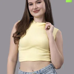 Friskers Pack Of 2 Cotton Crop Top-picture-14