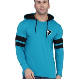 Blisstone Men Striped Hooded Slim Fit T-shirt-picture-28