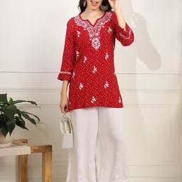 SUFIZA LIFESTYLE Women Floral Kurti-picture-40
