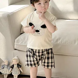 LULU & SKY Boys Printed Top with Shorts-picture-38