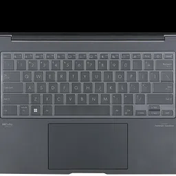 Saco Transparent,Laptop Keyboard Protector Cover Compatible with 2024 ASUS Zenbook 14 OLED UX3405MA | ASUS Zenbook Duo OLED (2024) UX8406MA Keyboard Skin-18