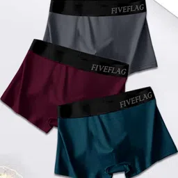 FiveFlag Pack of 3 Multicoloured Modal Trunks-picture-42