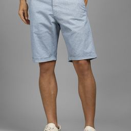 Louis Philippe Sport Men Printed Slim Fit Shorts-picture-5