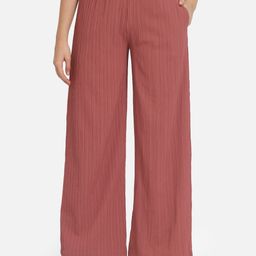OTIRA Women Crepe Wide Leg Palazzos-image-77