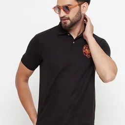 GET GOLF Men Polo Collar T-shirt-image-64
