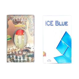 RAVIOUR LIFESTYLE Set Of 2 Chocolate Musk & Ice Blue Long Lasting Attar - 8ml Each-6