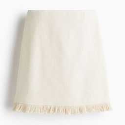 H&M Fringed Boucl Skirt-image-26