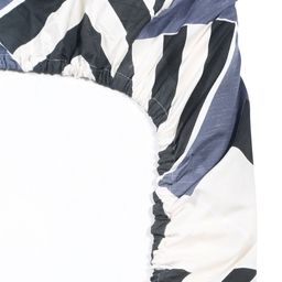 Myntra Elegant Homes Grey & White Printed Fitted 300 TC King Bedsheet Set-2.50 m x 2.25 m-image-61