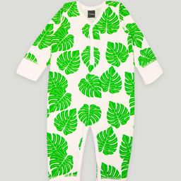 Kidbea Infants Printed Organic Cotton Rompers-image-32