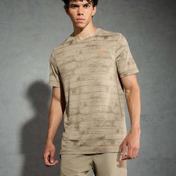 Technosport Men DOUBLE COOL Dyed Antimicrobial Round Neck Slim Fit Sports T-shirt-image-15