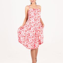 Moda Rapido Women Floral Printed Cotton Dresses-picture-38