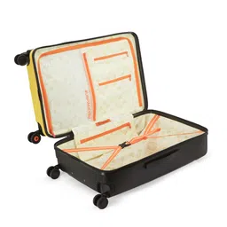Nasher Miles Set Of 2 Zanzibar Color-Block Hard Sided Small & Medium Trolley Suitcase image 4