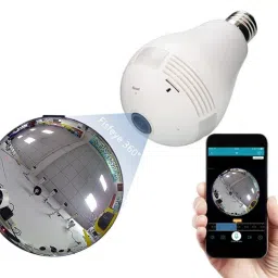 IBS 1.3MP WiFi IP Bluetooth Bulb Camera with Music Player,Multi Color Changing LED Light Security Camera-image-16