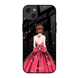 QRIOH Fashion Princess Printed iPhone 15 Plus Back Case-picture-23