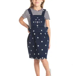 Cherry Crumble Embroidered Fit & Flare Dress-27
