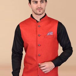 PRINTINDIA Men Mandarin Collar Nehru Jackets-46