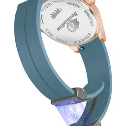 DOUBLERUN Unisex Round Dial & Straps Analogue Chronograph Watch H05N17018 image 5