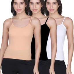 DChica Pack Of 3 Cotton Camisoles-image-35