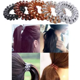 DN Creation Set Of 4 Ponytail Holders image 2