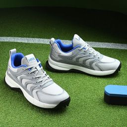 HRX by Hrithik Roshan Men Mesh Cricket Non-Marking Shoes-image-103