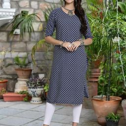 ethnic basket Cotton Embroidered Kurta-picture-7