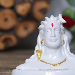 Aura White Religious Idol Showpiece-image-4