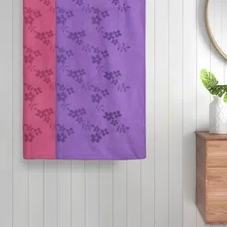 Myntra Elegant Homes Purple & Pink 2 Pieces Printed Cotton 420 GSM Bath Towel-15
