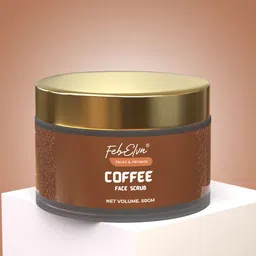 FEBELVN Coffee Face Scrub For Brightening & Tan Removal - 50 g-46