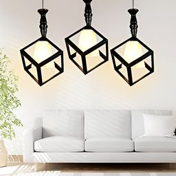 KINIS Modern and Unique Style Black & White Quirky Ceiling Lamp-14