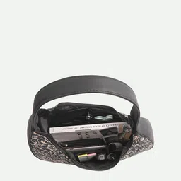 ZOUK Pixi Printed Half Moon Shoulder Bag image 3