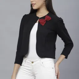 Casual Regular Sleeves Solid Women Black Top-image-18