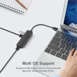 ASTRUM 5000 Mbps USB-C Hub / Card Reader - UH030 Access Point image 3