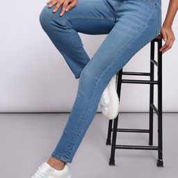Lee Women Slim Fit High-Rise Clean Look Light Fade Stretchable Jeans-image-86
